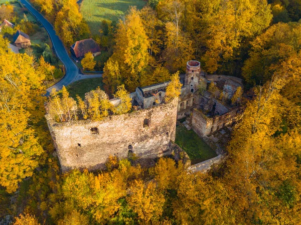 Ruínas Castelo Swiecie Swiecie Baixa Silésia Polónia — Fotografia de Stock