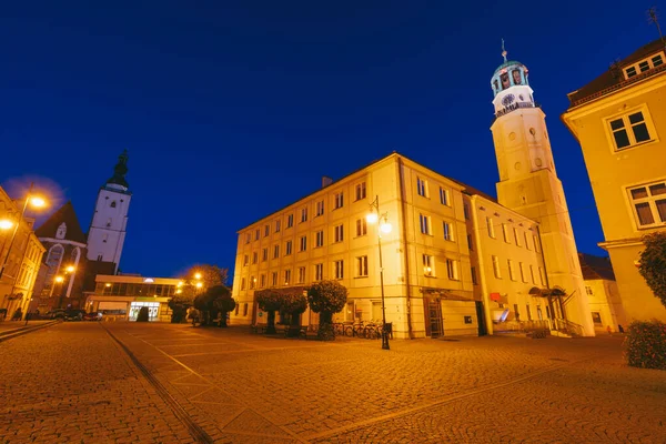 Stadhuis Olesnica Olesnica Neder Silezië Polen — Stockfoto