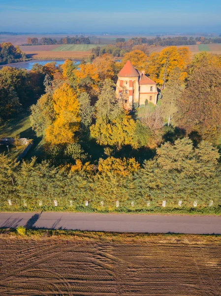 Schloss Dobra Dobra Dobra Niederschlesien Polen — Stockfoto