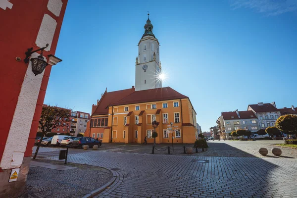 Namyslow Városháza Namyslow Opole Lengyelország — Stock Fotó