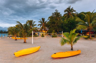 Vanuatu 'daki Mele Adası. Port Vila, Efate, Vanuatu.
