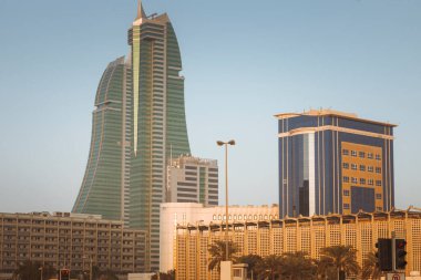 Manama 'nın mimarisi. Manama, Bahreyn.