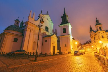 Varşova 'daki Aziz Hyacinth Kilisesi. Varşova, Masovia, Polonya.