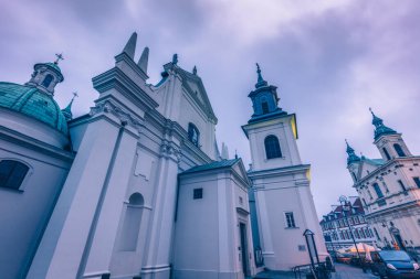 Varşova 'daki Aziz Hyacinth Kilisesi. Varşova, Masovia, Polonya.