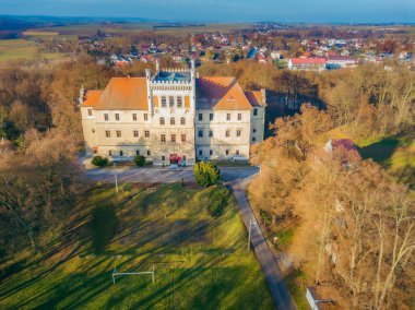 Ksiaz Wielki 'deki Mirow Kalesi. Ksiaz Wielki, Küçük Polonya, Polonya.