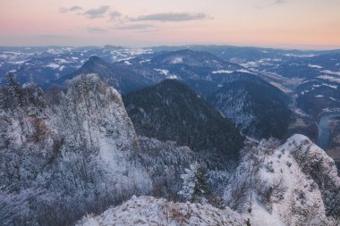 Pieniny Ulusal Parkı. Daha az Polonya, Polonya.