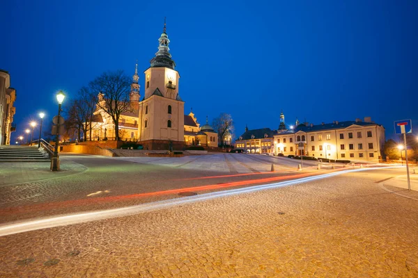 Katedra Kielcach Kielce Krzyż Święty Polska — Zdjęcie stockowe