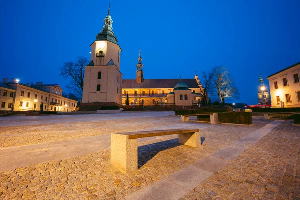 Kathedraal Kielce Kielce Heilig Kruis Polen — Stockfoto
