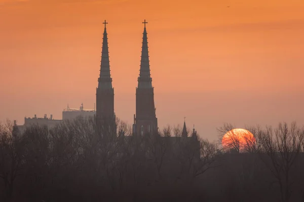 Kathedrale Michael Warschau Warschau Masowien Polen — Stockfoto