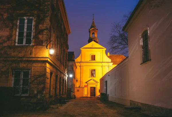 Церковь Святого Бенона Варшаве Warsaw Масовия Польша — стоковое фото
