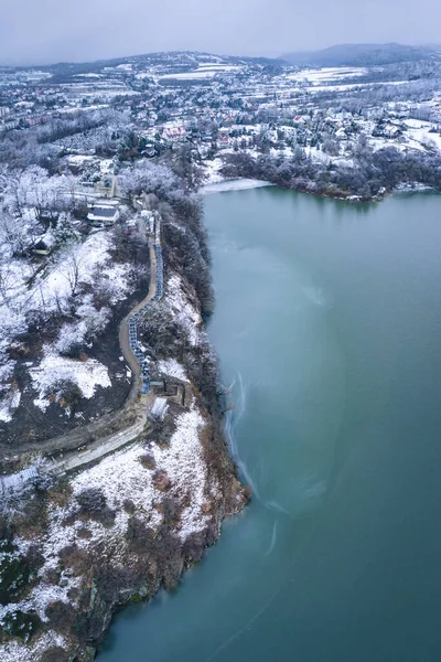 Dam Lake Dobczyce Dobczyce Klein Polen Polen — Stockfoto