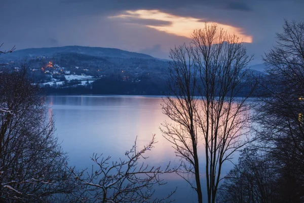 Presa Lago Dobczyce Dobczyce Polonia Menor Polonia — Foto de Stock