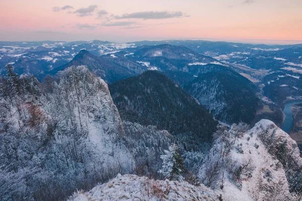 Národní Park Pieniny Malé Polsko Polsko — Stock fotografie