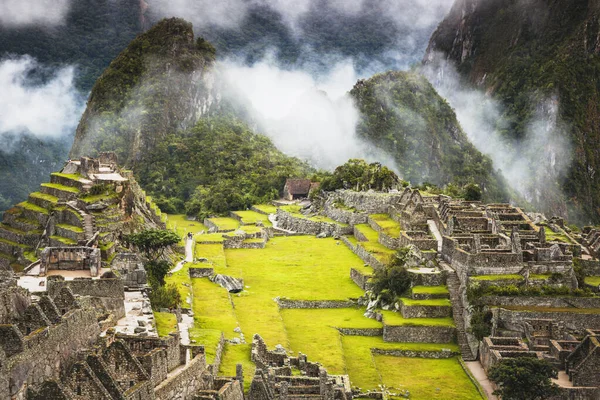 Machu Picchu Panorama Perú —  Fotos de Stock