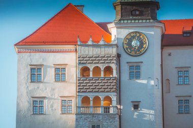 Pieskowa Skala Kalesi. Suloszowa, Küçük Polonya, Polonya.