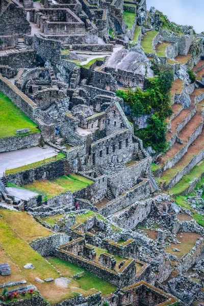 Machu Picchu Panorama Región Del Cuzco Perú — Foto de Stock