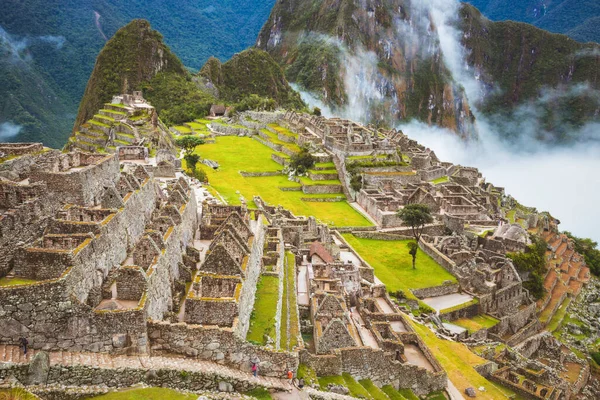 Machu Picchu Panorama Región Del Cuzco Perú — Foto de Stock