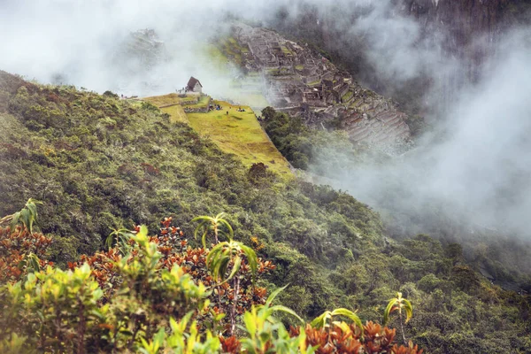 Machu Picchu Panoraması Peru — Stok fotoğraf