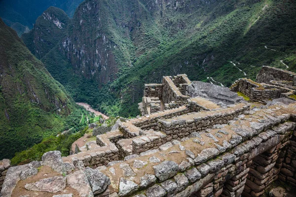 Panorama Machu Picchu Peru — Fotografia de Stock