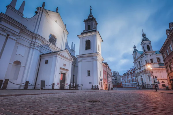 Oude Stad Van Warschau Warschau Masovia Polen — Stockfoto