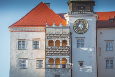 Pieskowa Skala Kalesi. Suloszowa, Küçük Polonya, Polonya.