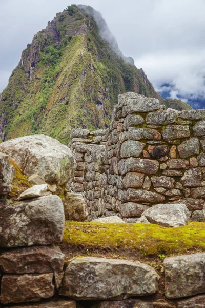 Панорама Мачу Пикчу Перу — стоковое фото