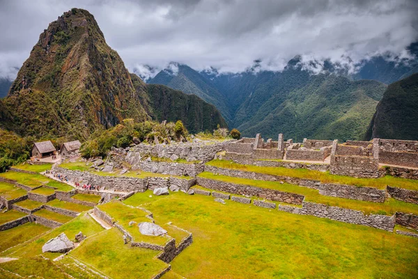 Machu Picchu Panorama Perú —  Fotos de Stock