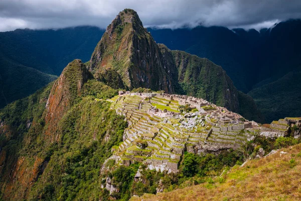 Machu Picchu Panorama Región Del Cuzco Perú —  Fotos de Stock