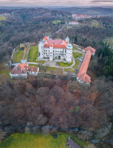 Castillo Wisnicz Colina Wisnicz Polonia Menor Polonia — Foto de Stock