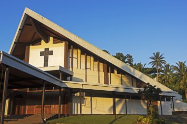 Catholic Cathedral in Port Vila, Vanuatu clipart