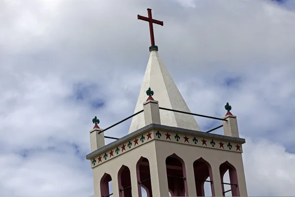 교회 탑-통가타푸 섬 — 스톡 사진