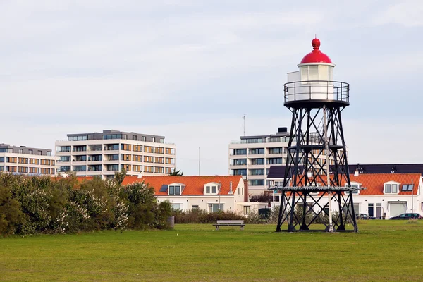 Hoek van Holland - malý maják — Stock fotografie