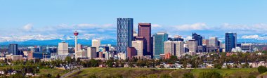 Calgary ve Rocky Dağları Panoraması