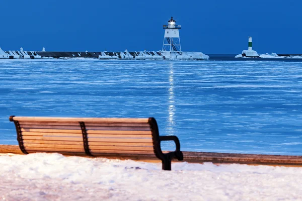 Leuchtturm Grand Marais — Stockfoto