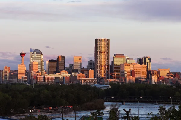 Panorama z calgary — Stock fotografie