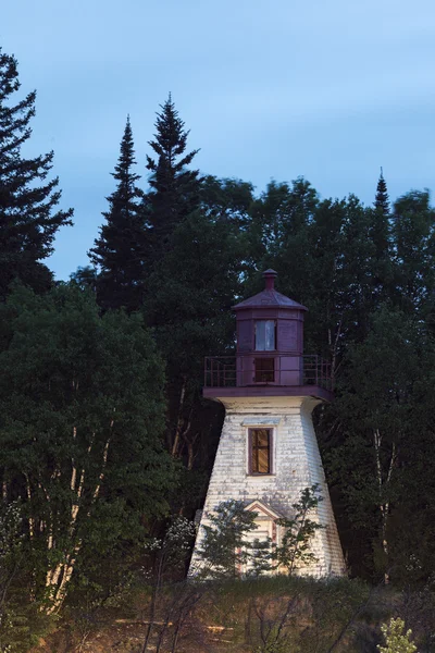 Coppermine punt vuurtoren — Stockfoto