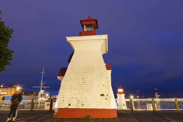 St john leuchttürme. st john, new brunswick, canada — Stockfoto