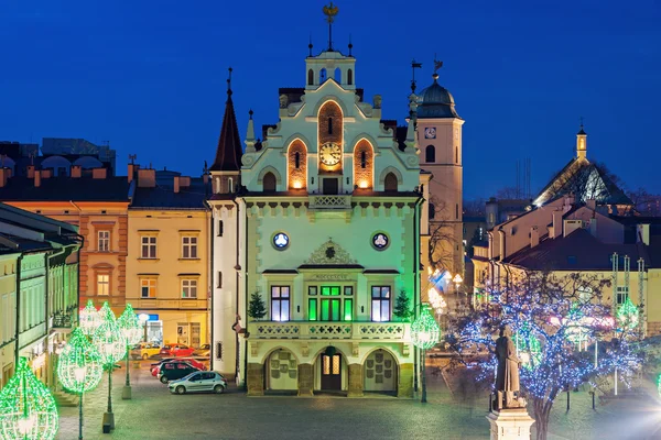 Rynek Glowny in Rzeszow — Stockfoto