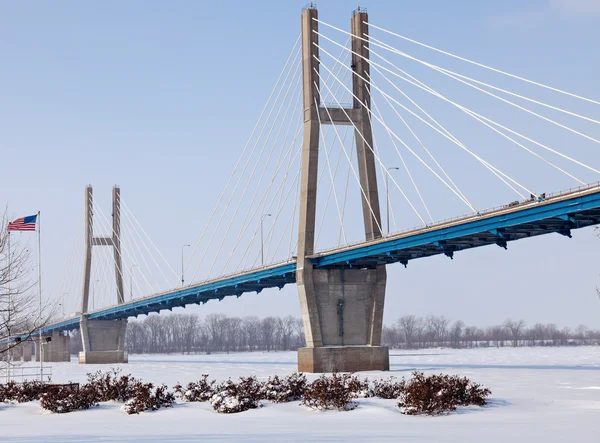 Quincy Memorial Bridge — Stockfoto