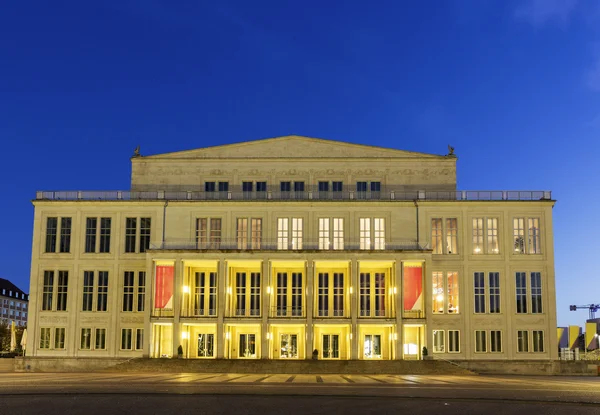 Leipzig Opera. Leipzig, Saxony, Germany — Zdjęcie stockowe