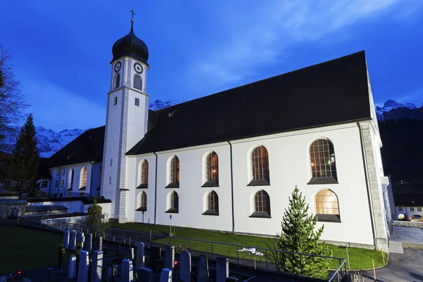 Engelberg Abbey in Engelberg — ストック写真