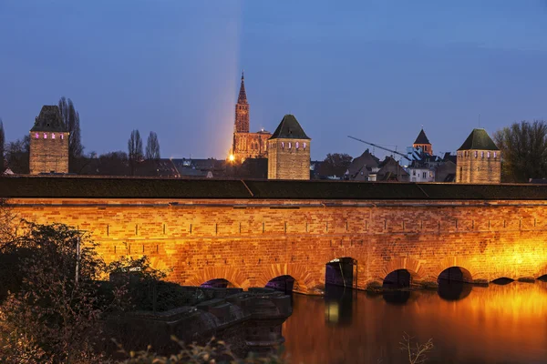 Pont couvert en Petite-France — Photo