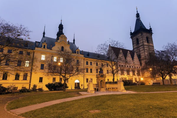 New Town Hall and Prague Municipal Court — Stok fotoğraf
