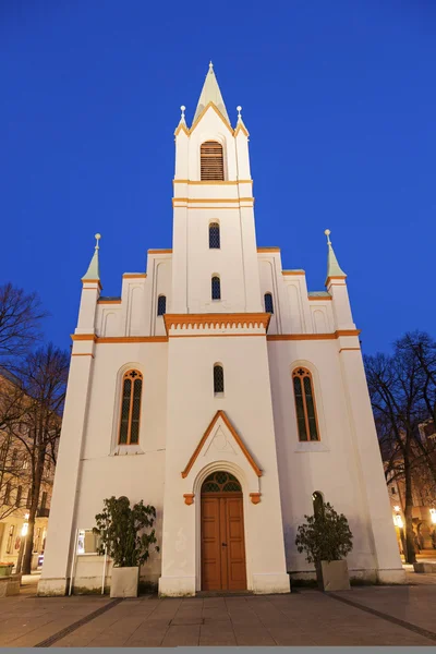 Schlosskirche al atardecer — Foto de Stock