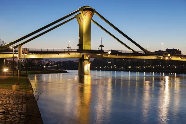 Flößerbrücke seen early morning — Stock Fotó