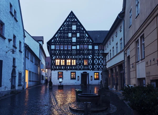 Old town of Weimar at sunrise — Stock fotografie