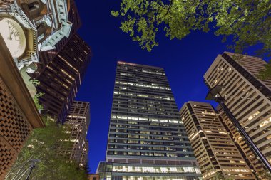 Architecture of Calgary. Calgary, Alberta, Canada