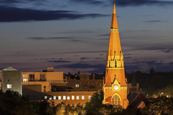 Church in the center of Saskatoon — Stok fotoğraf