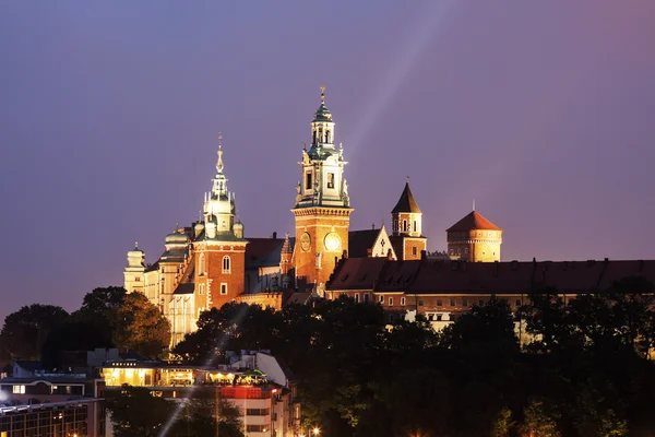 Wawel Royal Castle and Cathedral - Krakow, Poland — Stock Photo, Image