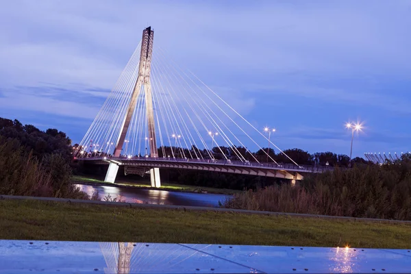Most Świętokrzyski - Warszawa, Polska — Zdjęcie stockowe